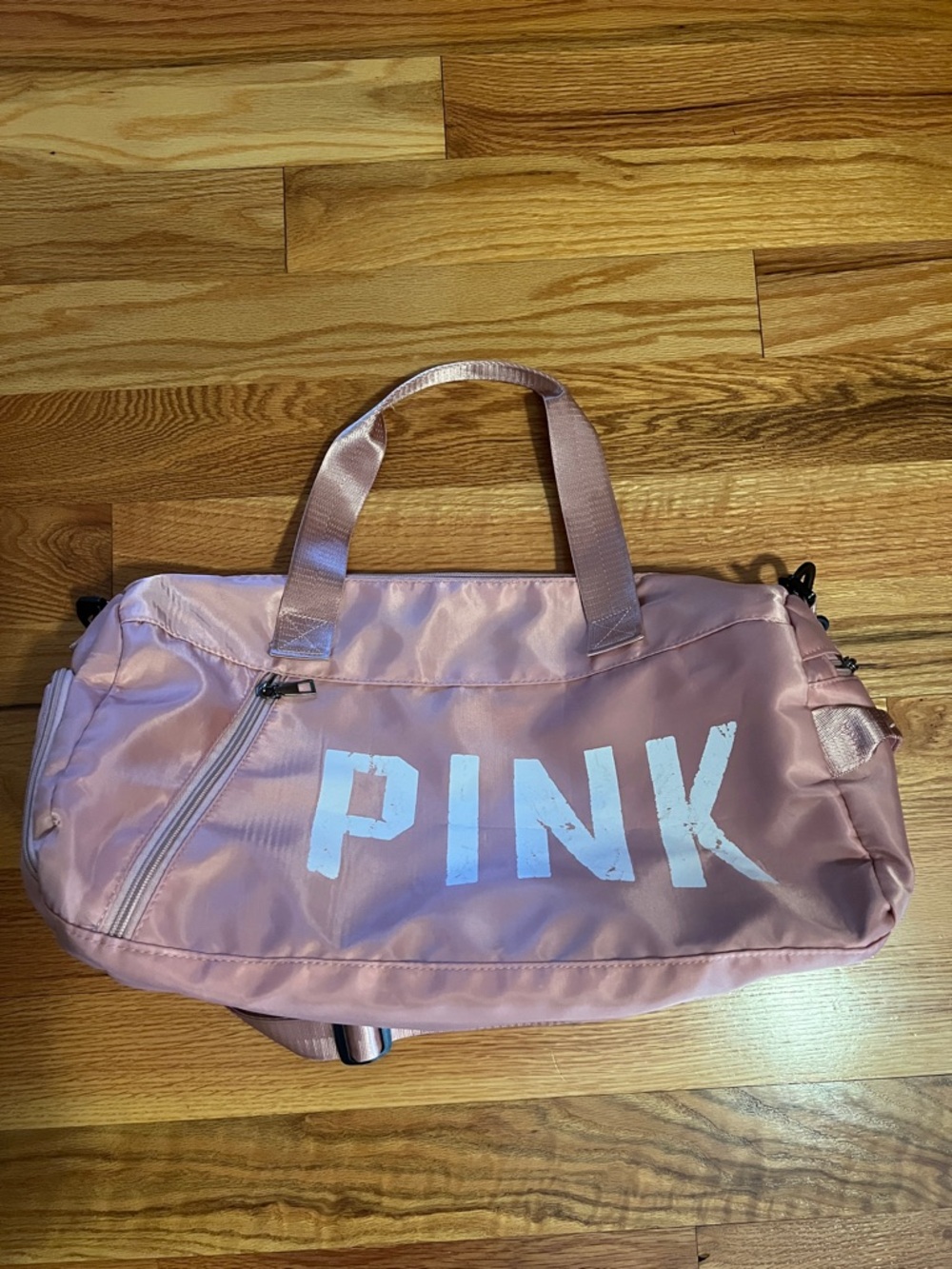 PINK Victoria's Secret Blush Pink Travel Duffel